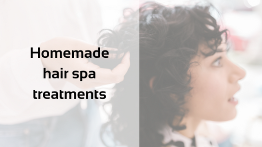 Homemade hair spa treatments
