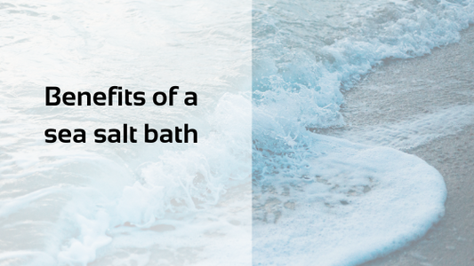 Benefits of a sea salt bath