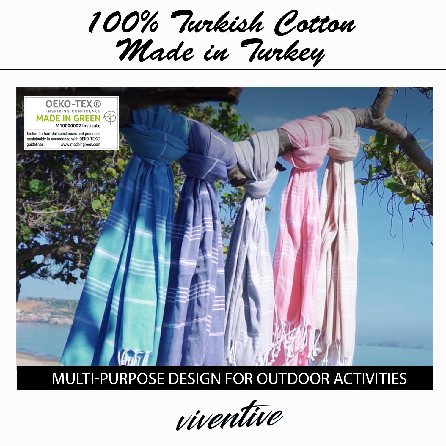 Handmade Cotton Towels India (Beach towel) • Vritti Designs